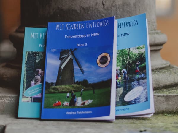 Andrea Teichmann 3 Bücher mit Ausflugtipps am Niederrhein und NRW