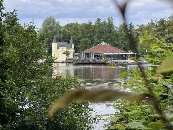 Blick auf das Inselschloss Blick auf das Inselschloss