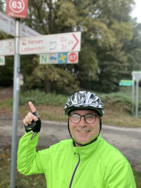 Knotenpunktsystem für Radler Knotenpunktsystem für Radler am Niederrhein