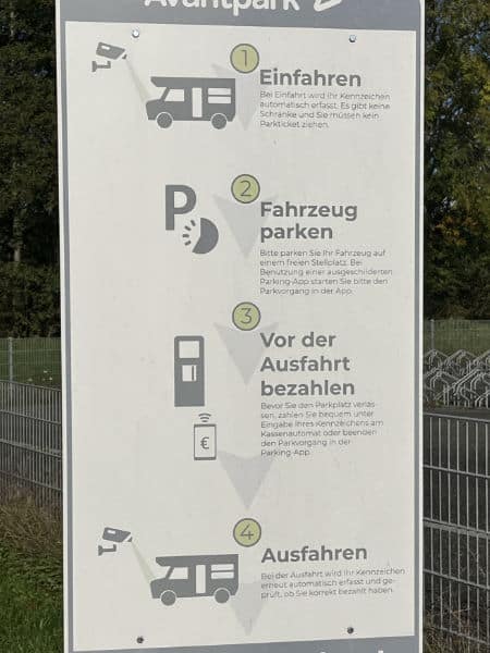 Schild Womo Stellplatz Wassenberg Schild Womo Stellplatz Wassenberg